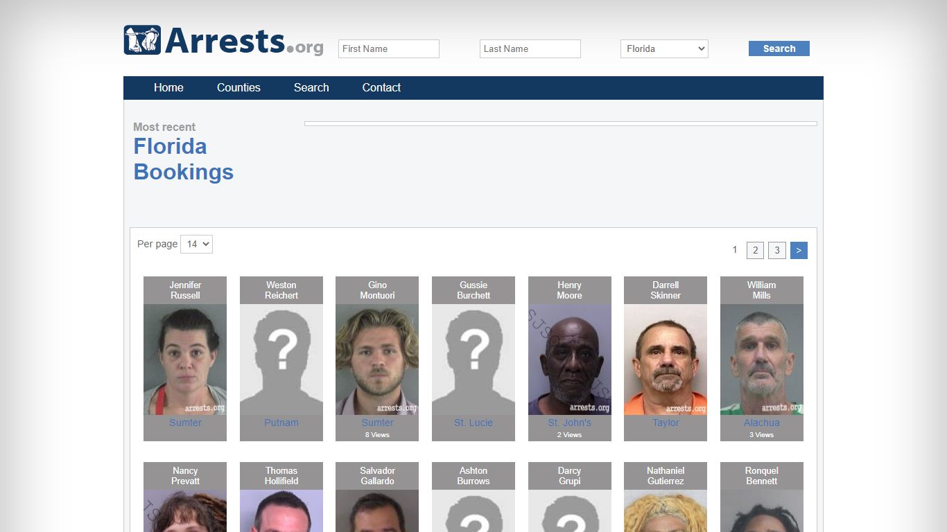 Florida Arrests and Inmate Search